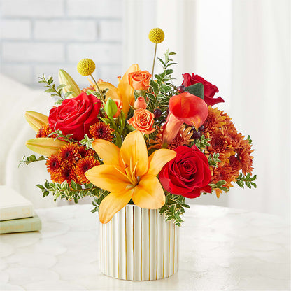 Scarlet Skies Bouquet – MOORE'S FLOWERS & GIFTS, Fayette AL