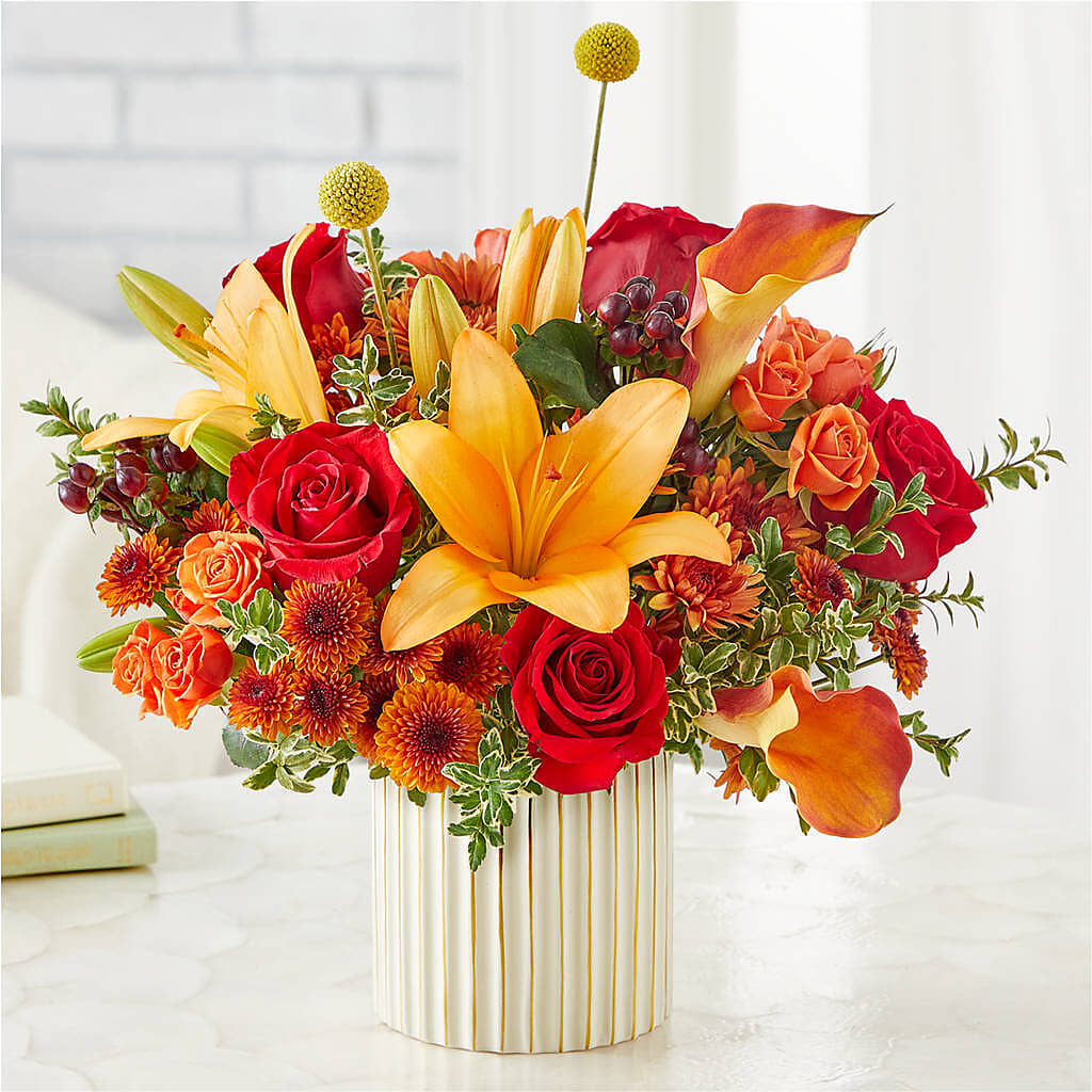 Scarlet Skies Bouquet – MOORE'S FLOWERS & GIFTS, Fayette AL