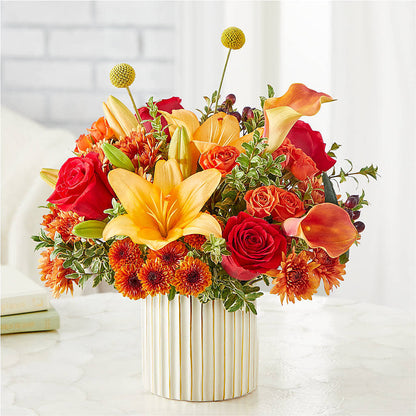 Scarlet Skies Bouquet – MOORE'S FLOWERS & GIFTS, Fayette AL