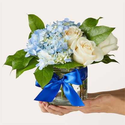 Sky Blue Delight Bouquet – MOORE'S FLOWERS & GIFTS, Fayette AL
