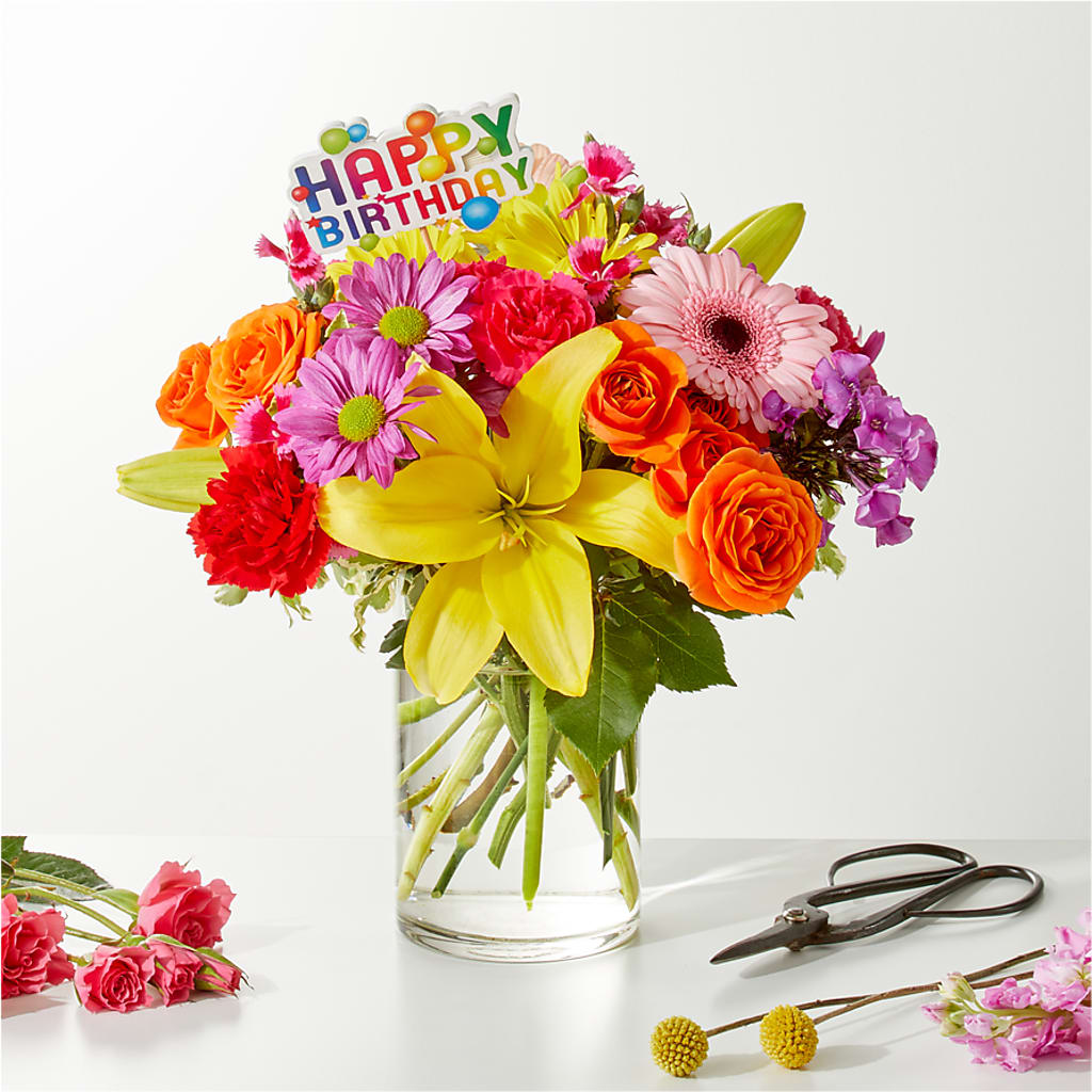 Cue the Confetti - A Florist Original – MOORE'S FLOWERS & GIFTS, Fayette AL