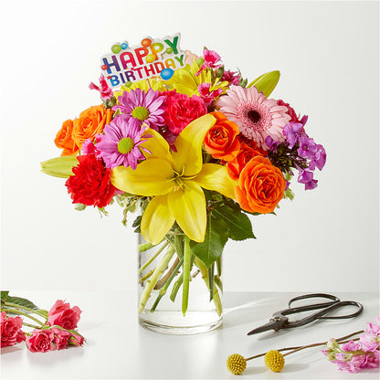 Cue the Confetti - A Florist Original – MOORE'S FLOWERS & GIFTS, Fayette AL