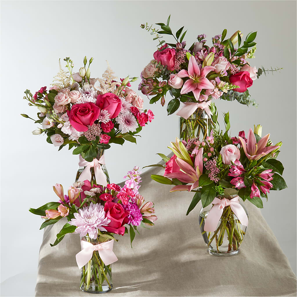 Pink Ribbon - A Florist Original – MOORE'S FLOWERS & GIFTS, Fayette AL