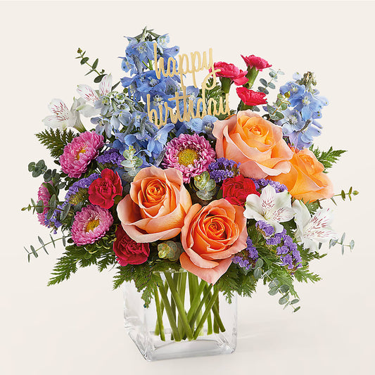Birthday Bash Bouquet – MOORE'S FLOWERS & GIFTS, Fayette AL