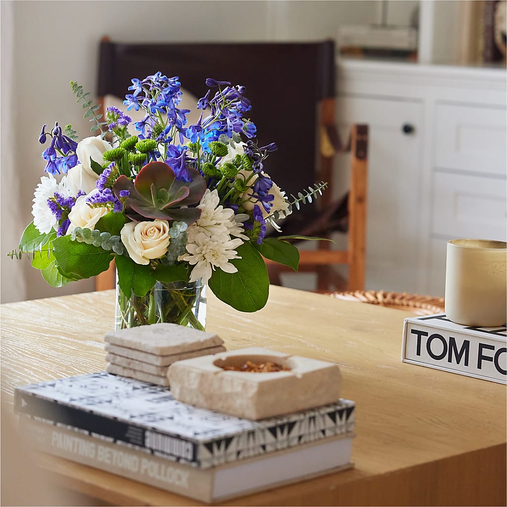 Cerulean Waves Bouquet – MOORE'S FLOWERS & GIFTS, Fayette AL