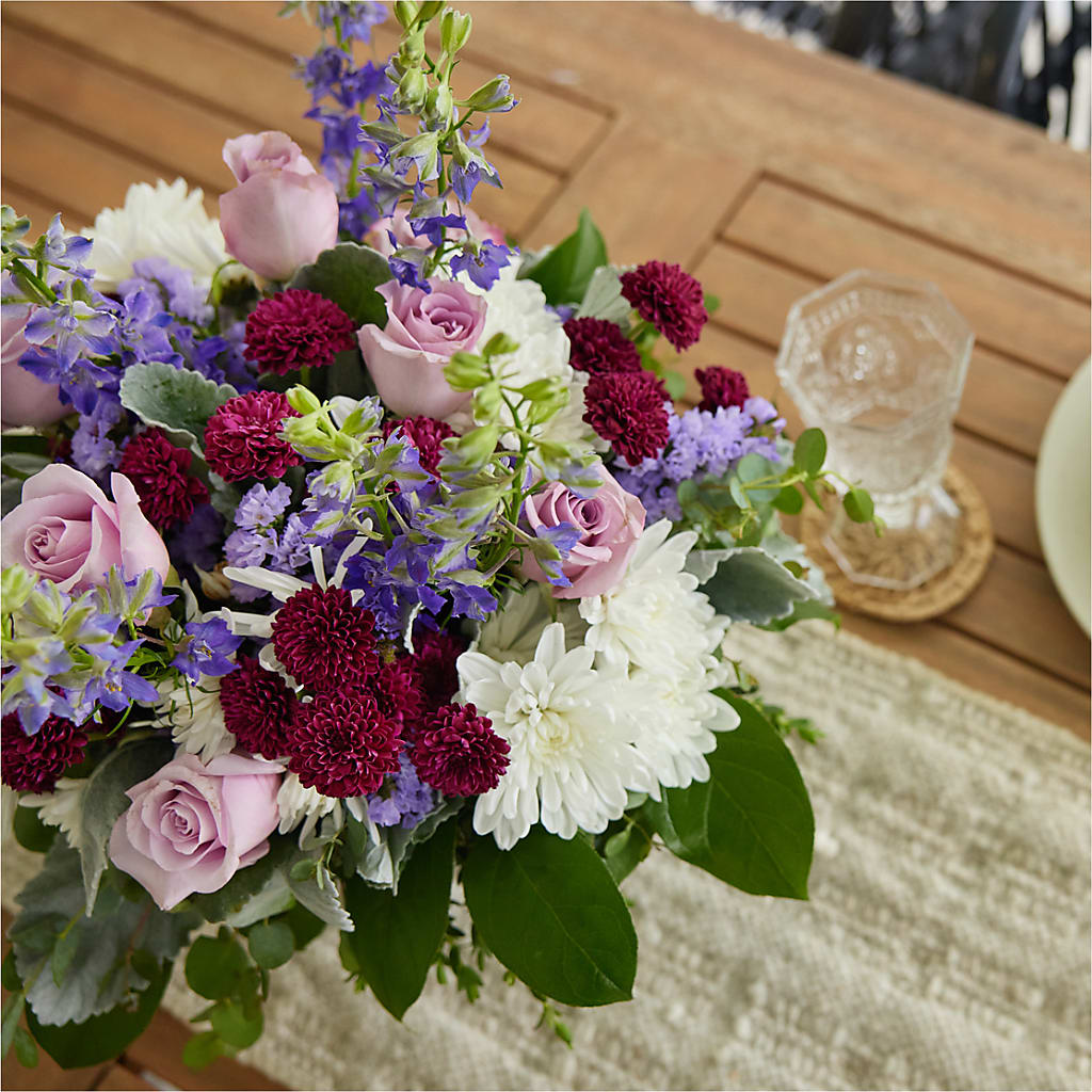 Violet Frost Bouquet – MOORE'S FLOWERS & GIFTS, Fayette AL