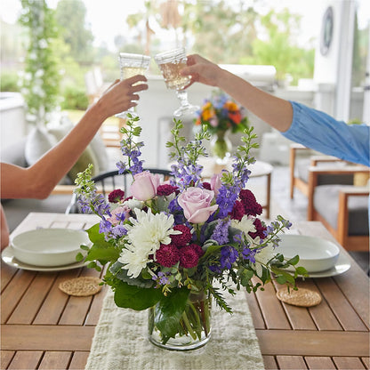 Violet Frost Bouquet – MOORE'S FLOWERS & GIFTS, Fayette AL