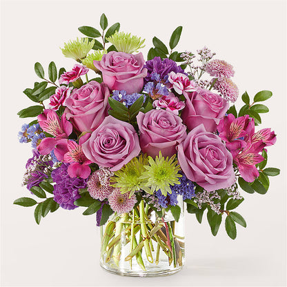 Glass Half Full Bouquet – MOORE'S FLOWERS & GIFTS, Fayette AL