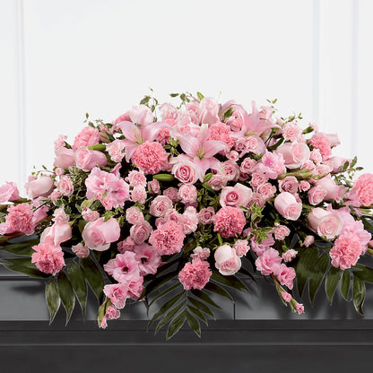 Garden of Comfort Casket Spray (Standard) – MOORE'S FLOWERS & GIFTS, Fayette AL