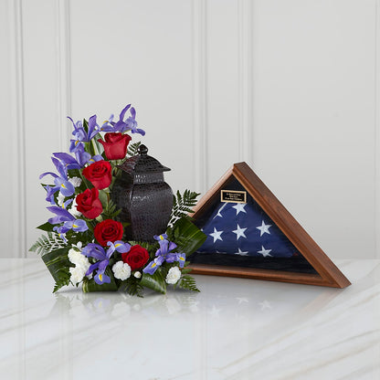 Patriotic Tribute Arrangement – MOORE'S FLOWERS & GIFTS, Fayette AL