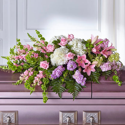 Life's Gratitude Casket Spray – MOORE'S FLOWERS & GIFTS, Fayette AL