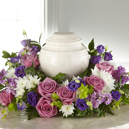 Blooming Sympathy Cremation Adornment – MOORE'S FLOWERS & GIFTS, Fayette AL