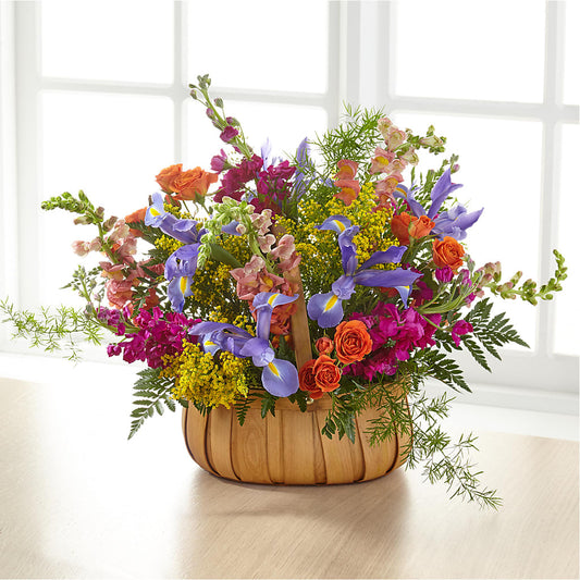 Garden of Life Basket – MOORE'S FLOWERS & GIFTS, Fayette AL