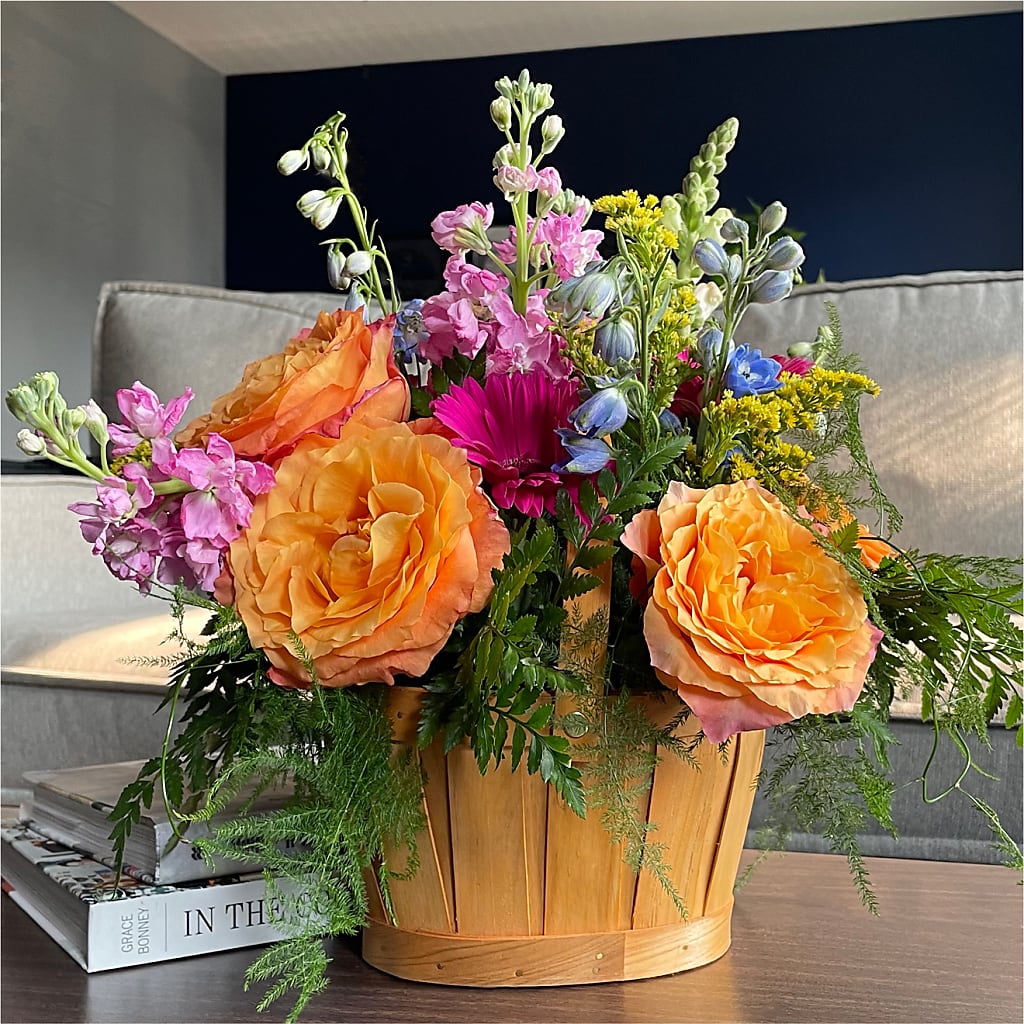 Garden of Life Basket – MOORE'S FLOWERS & GIFTS, Fayette AL