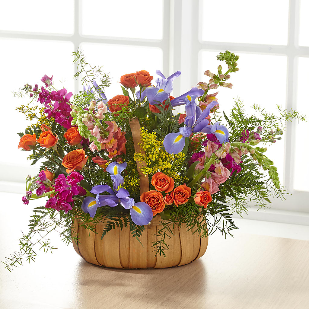 Garden of Life Basket – MOORE'S FLOWERS & GIFTS, Fayette AL