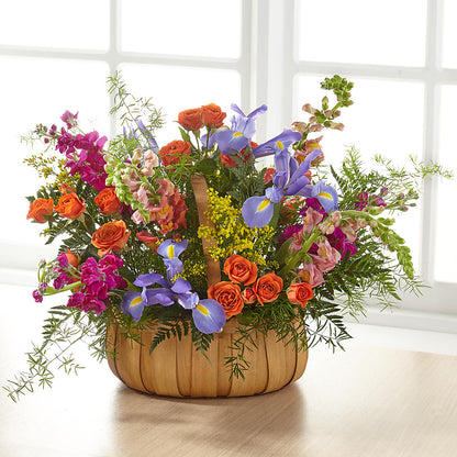 Garden of Life Basket – MOORE'S FLOWERS & GIFTS, Fayette AL