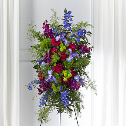 Heavenly Skies Standing Spray – MOORE'S FLOWERS & GIFTS, Fayette AL