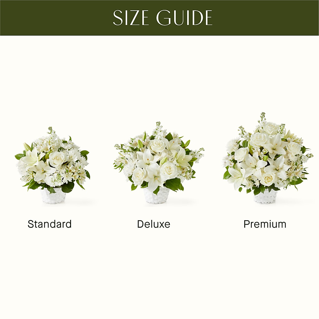 Peaceful Reflections Arrangement – MOORE'S FLOWERS & GIFTS, Fayette AL