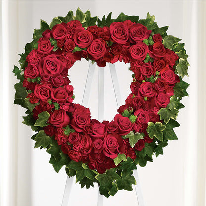 Wholehearted Standing Spray – MOORE'S FLOWERS & GIFTS, Fayette AL