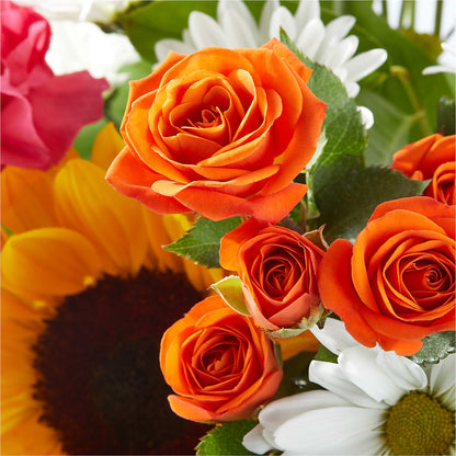 Sun-drenched Blooms Bouquet – MOORE'S FLOWERS & GIFTS, Fayette AL