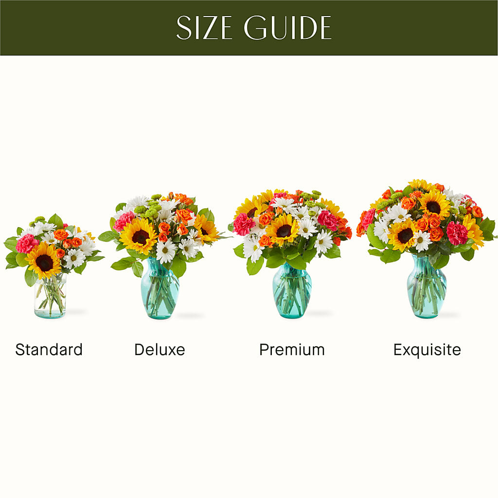 Sun-drenched Blooms Bouquet – MOORE'S FLOWERS & GIFTS, Fayette AL