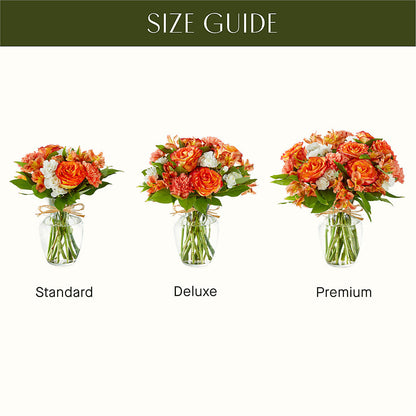 Apricot Glow Bouquet – MOORE'S FLOWERS & GIFTS, Fayette AL