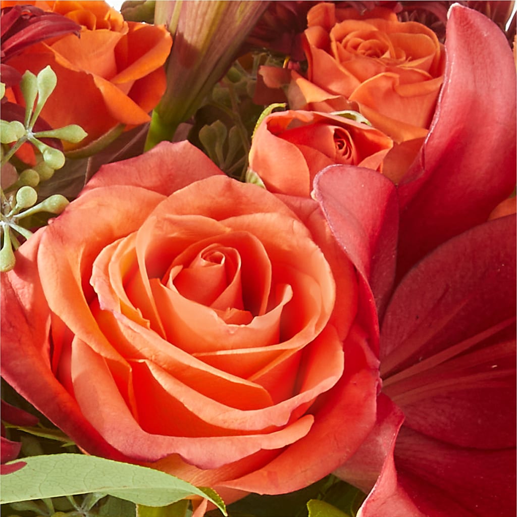 Crimson Leaves Bouquet – MOORE'S FLOWERS & GIFTS, Fayette AL