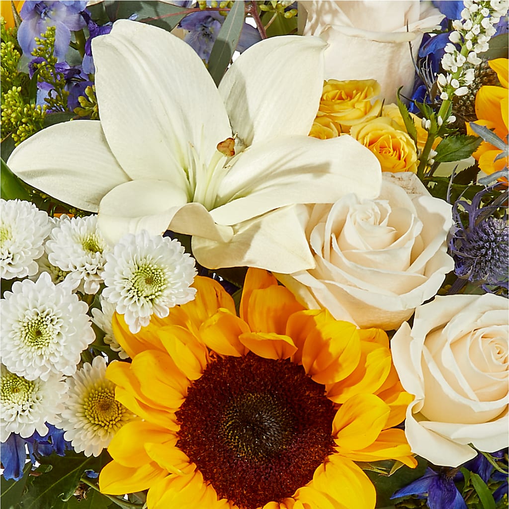 Wonderfully Sunny Bouquet – MOORE'S FLOWERS & GIFTS, Fayette AL