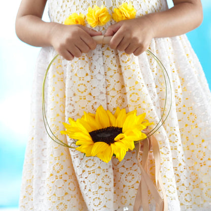 Sweet Sunshine Flower Girl Bouquet – MOORE'S FLOWERS & GIFTS, Fayette AL