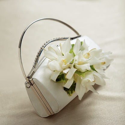 White Purse Decor – MOORE'S FLOWERS & GIFTS, Fayette AL